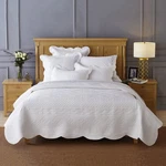 Calla Angel Sage Garden Luxury Pure Cotton Quilt, Queen, White. Fixed Price $242.93.