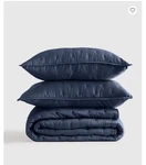 Nwt Quince Bamboo Dream Quilt Set King / Cal Nightfall. Fixed Price $139.99.