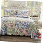 Greenland Home Emma Vintage Style Quilt Set, Gray 3-PIECE King/cal. Fixed Price $146.75.