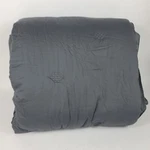 Pottery Barn Tencel Tufted Quilt Comforter Full Queen Steel Blue 88 X 92 - Spot. Fixed Price $123.85.