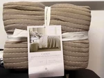 Levtex Cotton Gauze Muslin Coverlet. Twin - Taupe. Fixed Price $39.90.