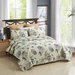 3-PIECE Sea Shell Reversible Queen Quilt Set. Fixed Price $37.92.