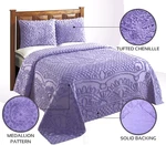 Better Trends Trevor Collection 100% Cotton Tufted Chenille Bedspread Set King. Fixed Price $130.80.