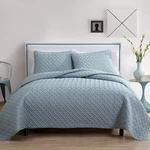 Vcny Home Nina Blue Embossed Full / Queen Quilt. Fixed Price $35.00.