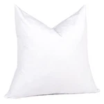 Puredown X Feather Throw Pillow 28", Classic White (single). Fixed Price $54.91.