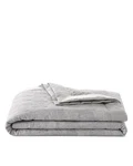 Hudson Park Collection Rippled Texture Queen Coverlet Silver - Nwt $450. Fixed Price $60.00.