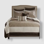 Madison Park Beige Attingham 7-PIECE Reversible Quilt Coverlet Set Full/queen. Fixed Price $91.80.