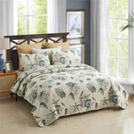 Jml King Quilt Set With Pillowcase, Soft Microfiber, Lightweight Printed Bedding. Fixed Price $38.85.