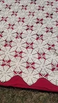 Antique Hand Crochet Ecru Cream Bedspread Coverlet Topper 92 X 77 Full Queen. Fixed Price $64.00.