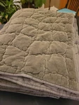 Pottery Barn Cozy Cloud Handcrafted Quilt King Cal Loden Green. Fixed Price $189.99.