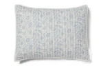 Threshold 100% Cotton Floral Print Voile Tonal Quilted King Pillow Sham 20 X 36. Fixed Price $17.50.