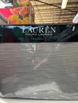 Lauren Ralph Spencer Matelasse King Coverlet Grey New. Fixed Price $250.00.