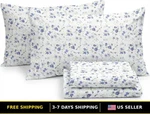 Cool And Breathable 4-PIECE Queen Linen Sheet Set Soft Patterned Design. Fixed Price $46.11.
