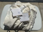 Nvt Pottery Barn Full/queen Emma Matelasse Coverlet (cream). Fixed Price $90.00.