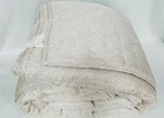 Hudson Park Nouveau Full Queen Quilted Coverlet Beige Metallic Perfect Display. Fixed Price $99.99.