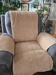 Collections Etc Time Square Quilted Furniture Protector. Fixed Price $29.99.