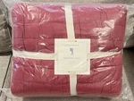 New Pottery Barn Kids Branson Hand-stitched Twin Quilt, Red Gray. Fixed Price $119.95.