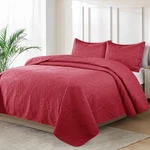 Luxury Bedspread Set 3 Piece Quilted Coverlet Throw Queen King Size Bedding. Fixed Price $29.36.