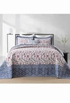 Finestichery Oversized Queen Quilt Set 3 Pc 120X102 Reversible Floral Cotton. Fixed Price $148.77.