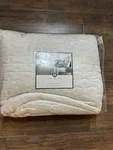New Hotel Collection Connection Ivory Quilted Queen Coverlet. Fixed Price $93.99.