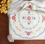 The Pioneer Woman Multi-color Mazie Medallion Cotton King Quilt. Fixed Price $64.99.