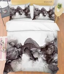 3D Ink Painting Black White Quilt Cover Bedding Sets Pillowcases 64. Fixed Price $85.52.