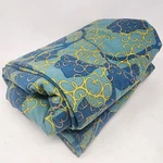 Ikea Andrea Blom Blue Green Turquoise Duvet Cover Ginko Leaf Scroll Cotton 95X81. Fixed Price $42.00.