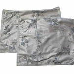 Simply Vera Wang Set Of 2 Grey Floral Shadow Jacquard Standard Pillow Shams. Fixed Price $20.00.