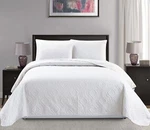 Mk Collection 3PC King/california Over Size 118"X106" Diamond Bedspread .... Fixed Price $32.31.