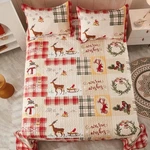 Marcielo Christmas Quilt Set King Size Lightweight Bedspread B021 Brand New!. Fixed Price $29.99.