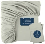 Lane Linen King Fitted 100% Organic Cotton, 3PIECE Set Sheet,.... Fixed Price $52.34.