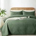 Wuruibo King/cal Quilt Set Olive KING(96"X110"), Green. Fixed Price $45.82.