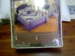 Donna Sharp King/queen Plum Postage Stamp Quilt And Shams 92X102. Fixed Price $250.00.