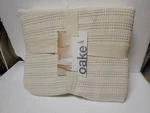 Oake Contrast Stitch Cotton Matelasse King Coverlet Ivory - $240. Fixed Price $89.99.