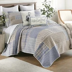 Discount-coastal Patch Quilt Bedding Collection- Free Shipping. Fixed Price $60.30.