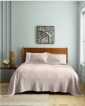 Nwt Quince Organic Ribbed Cotton Coverlet Set Sand King Cal Blanket $149.90. Fixed Price $89.99.