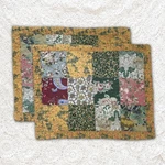 Greenland Home Antique Chic Quilted Floral Patchwork Standard Pillow Sham Set. Fixed Price $19.00.