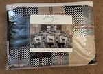 Market & Place 2 Piece Reversible Quilt Set With Sham Twin Everest Deer Gray. Fixed Price $19.95.
