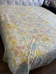 Vintage Cannon Royal Family Floral Quilted Bedspread/coverlet 106/96 King Size. Fixed Price $55.00.