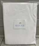 Matouk Lanai Full/queen Coverlet 65% Cotton 35% Poly White Scalloped Trim New. Fixed Price $250.00.