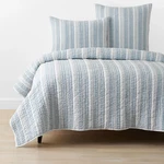 Company Cottonstripe Quilt - Balanced Stripe, Full/queen. Fixed Price $88.99.