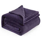 Bedsure Gentlesoft Purple Fleece Blankets King Size (108" X 90"),. Fixed Price $67.34.