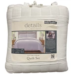 Details By Becki Owens Cotton Gauze Quilt Set, 3 Piece, Full/queen (white). Fixed Price $49.99.
