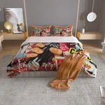 Coca-cola Collage Vintage Print Bedding Set 125GSM (quilt And Pillow Case). Fixed Price $40.00.