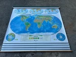 Nystrom Land Cover, Maps World, Us, Asia, Africa, Middle East 5 Roll. Fixed Price $359.99.