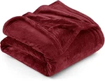 Utopia Bedding Fleece Blanket King Size Burgundy 300GSM Luxury. Fixed Price $29.29.