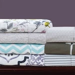 Bibb Home Egyptian Luxury 1800 Count Printed 4 Piece Sheet Set. Fixed Price $28.99.