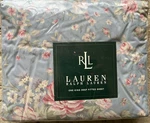 Nip! Sealed Ralph Lauren Designer Shelter Island King Deep Pocket Fitted Sheet. Fixed Price $138.00.
