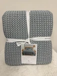 Levtex Home Mills Waffle King 3 Piece Quilt Set Chambray 100% Cotton. Fixed Price $135.00.