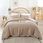 Weigelia King Size Set Taupe 7 Pieces Comforters.... Fixed Price $82.07.